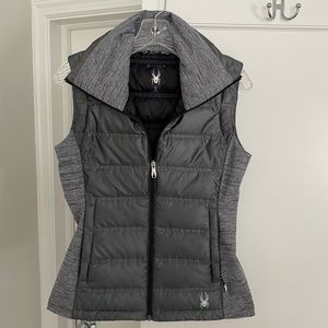 Spyder Gray Vest - Small